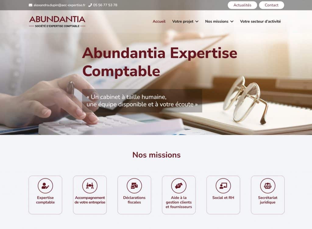 Site Expert Comptable Abundantia