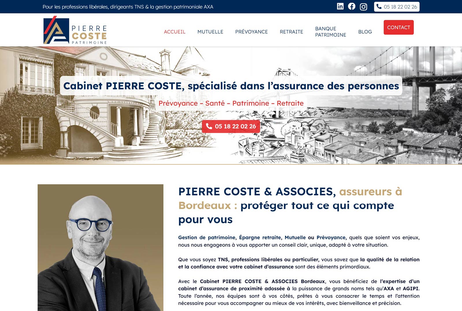 site internet pierre coste
